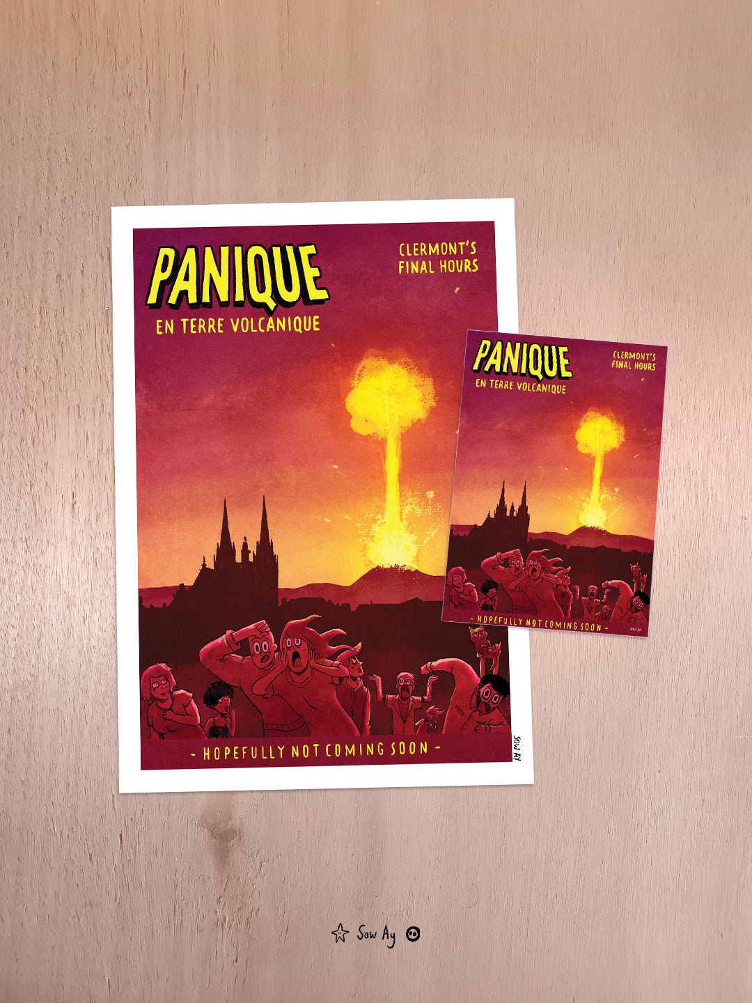 Print Panique en Terre Volcanique