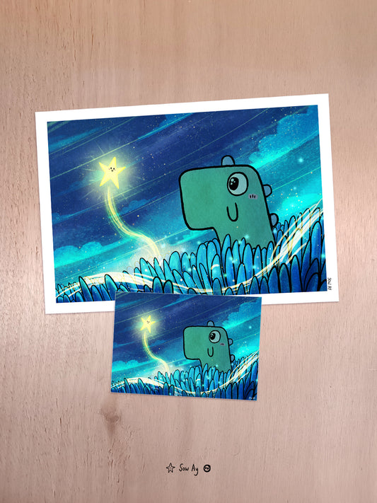 Print Peaceful night