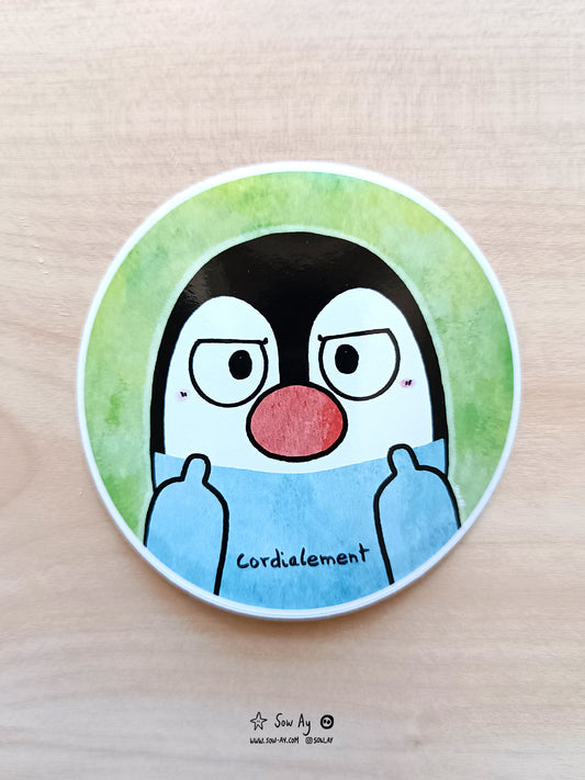 Sticker Cordialement