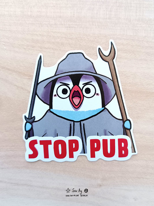 Sticker Stop Pub
