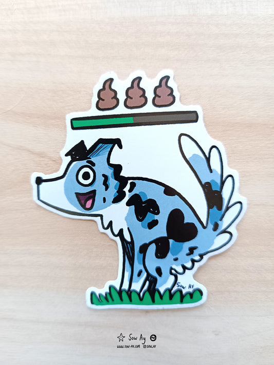 Sticker Poopy Sully