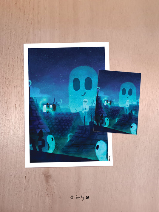 Print Ghost City