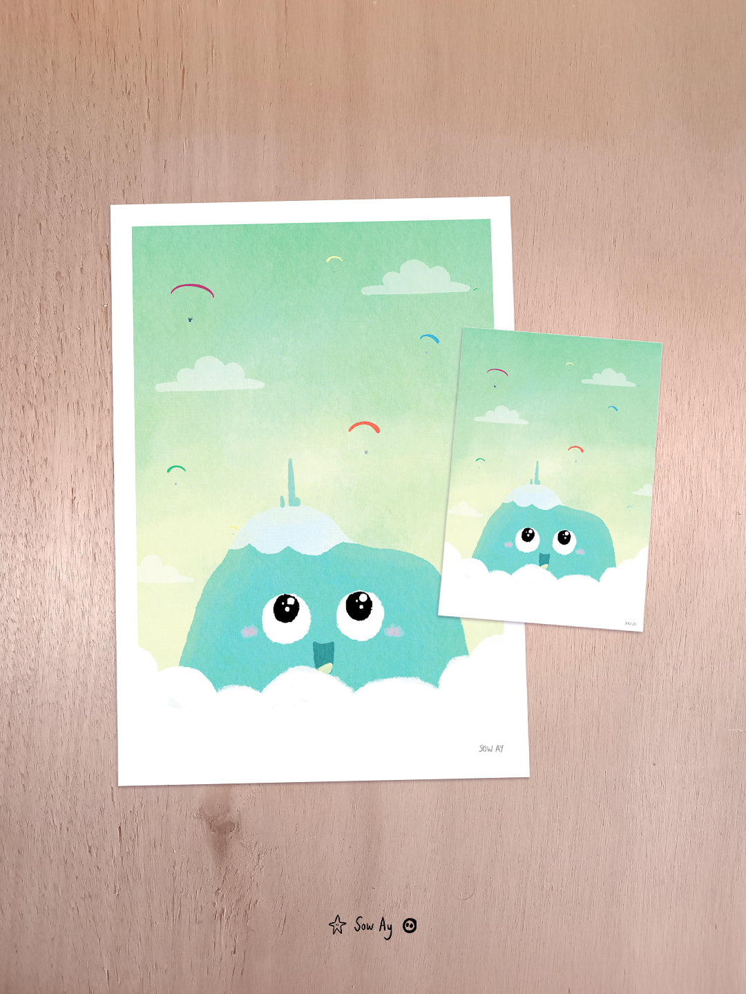Print Puy-de-Dôme - Parapentes