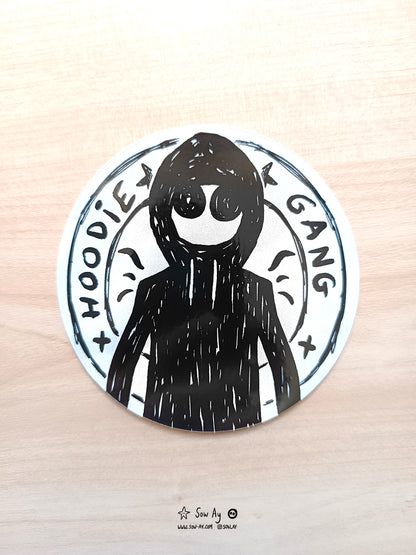 Sticker Hoodie Gang